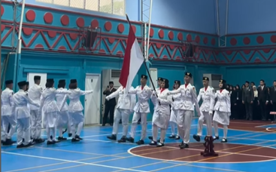 Pengukuhan Paskibra HUT RI ke-80
