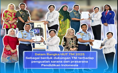 Penyerahan Hibah TNI kepada SIB