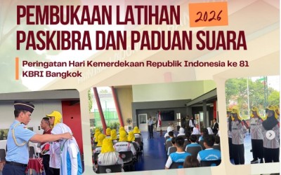 Pembukaan Latihan Paskibra & Paduan Suara HUT RI ke-81